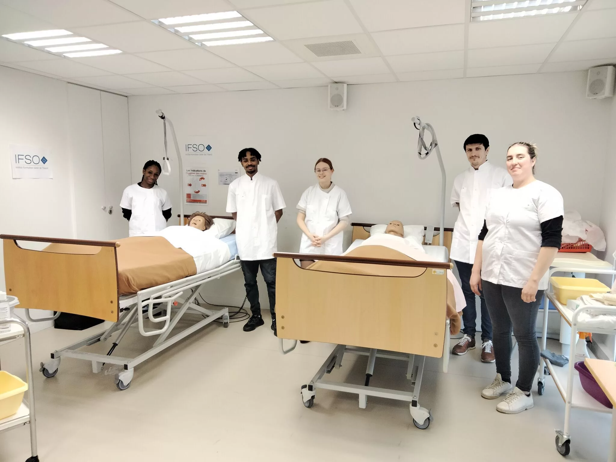 Salle de pratique de l'IFSO de Rennes